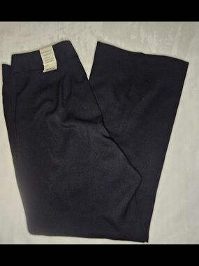 Worthington Black Wide Leg Pants. NWT. Size 12 Short.